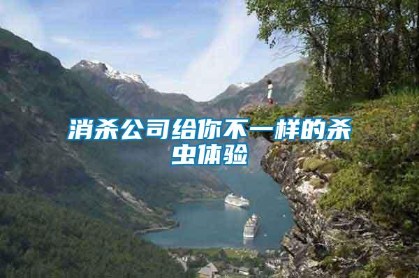 消殺公司給你不一樣的殺蟲(chóng)體驗(yàn)