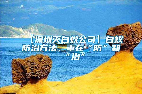 【深圳滅白蟻公司】白蟻防治方法,重在“防”和“治”