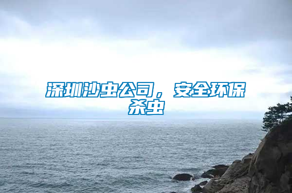 深圳沙蟲公司，安全環保殺蟲